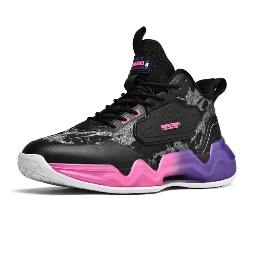 Basketball Shoes ,  Men Shock Absorption Basketball Sports Shoes