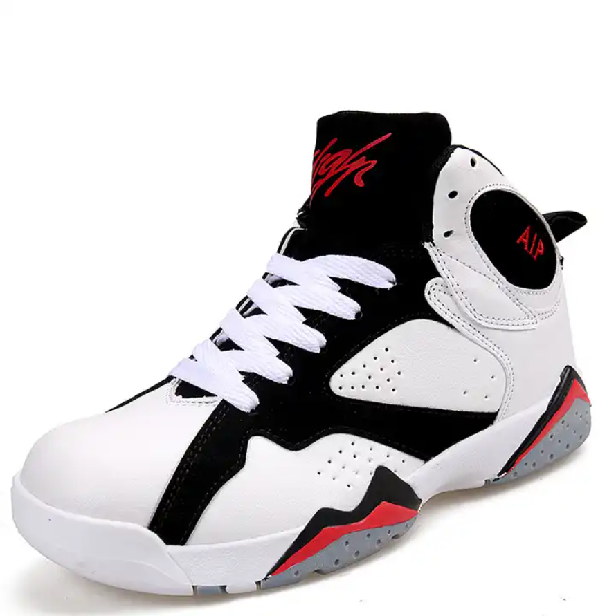 Vintage High Neck Top Quality Basketball Shoes for Men