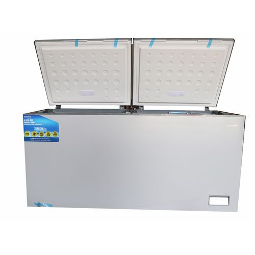 AIWA FC 66 660Ltrs Double Door Chest Freezer - Silver