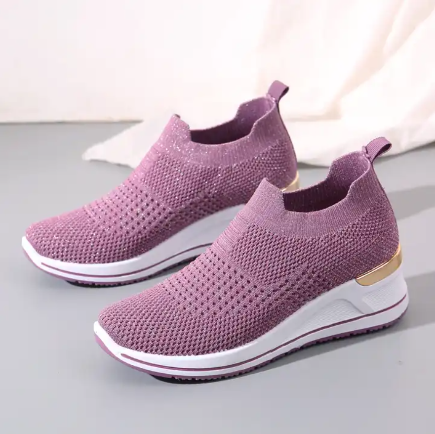 Women Thick Bottom Breathable Casual Shoes