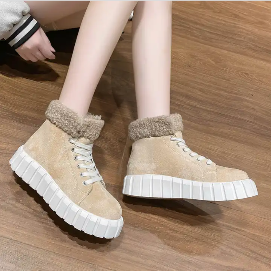 Women Cashmere Warm Boots