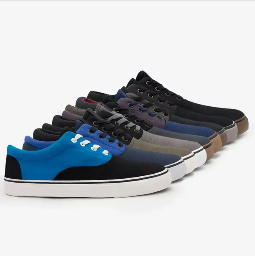 Lace Up Low Cut Customized Design Men Casual Shoes and Sneakers