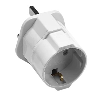 ADAPTOR UNIVERSAL UK PLUG TYPE G 13A BK