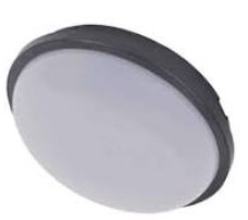 Tronic Bulkhead Ceiling Light LED 10W 250MM Black CL 3910-DL-BK