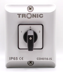 Tronic Changeover Switch PVC 16A 4P CO 4016-IS