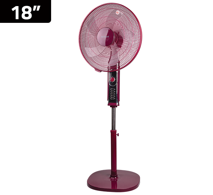 NWL-323 18" STAND FAN WITH TIMER