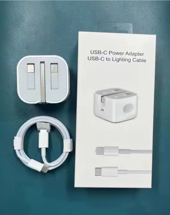 20W UK PD Phone Charger For iPhone 14 Fast Charging Type C Wall Power Charger For iPhone 12 13