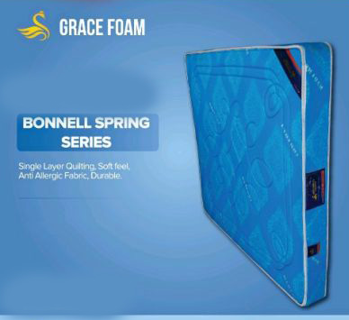 6*6 Grace Form Double Layer Spring Mattresses ( 10", Blue )