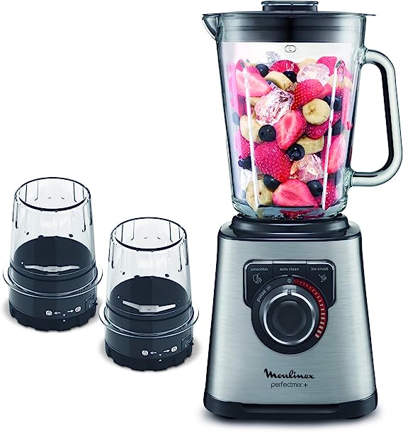 MOULINEX LM815D27/1200 Watts Glass Jar High Speed