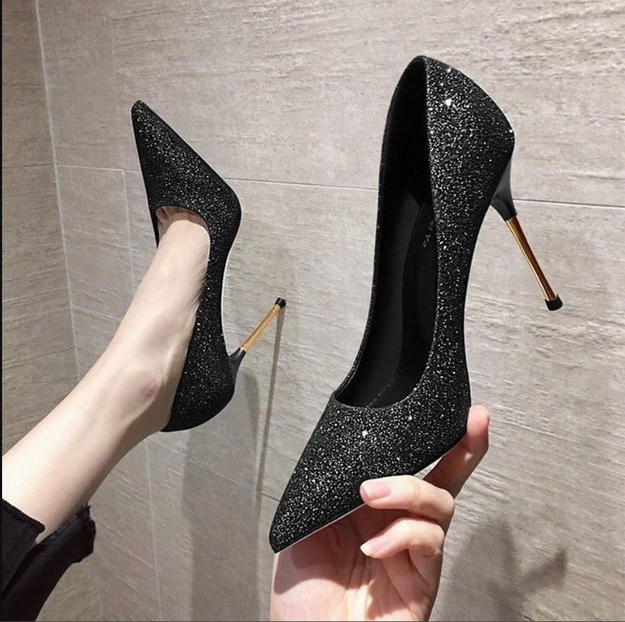 Party Wear Pumps Stiletto Women High Heel Shoes