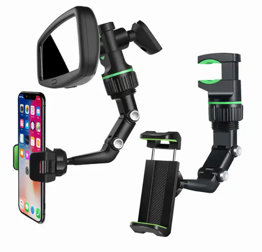 Phone Accessories Universal Multifunctional Mobile Phone Holder Car Rear-view Mirror Rear Seat Video Phone Mount For Car