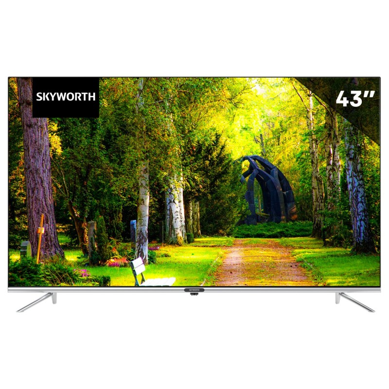 Skyworth 32" Full-HD Android Smart Frameless TV 43STD6500 - Black