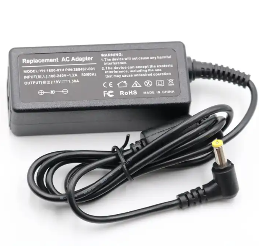 19V 1.58A 5.5*1.7mm 30W AC DC Adapter Charger Replacement for Gateway Kav60 Nav50 N214 PA-1300-04 Lt20 Lt2016u Lt31 Power Cord