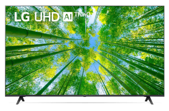 LG UQ80 55" Ultra HD 4K LED Smart TV - Black