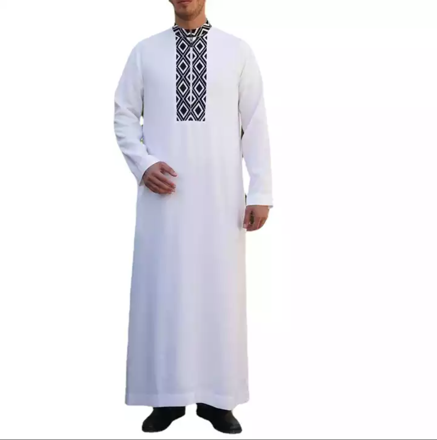 Modern Arabic Moroccan Islamic Thobe