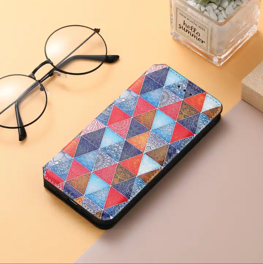 Phone case flip magnetic multi-function back cover cases leather TPU protection case for Samsung a52 for Samsung S21