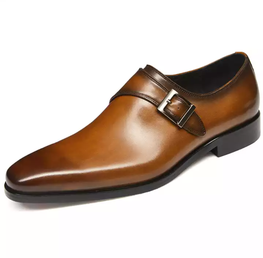 Office Work Business Genuine Leather Shoes