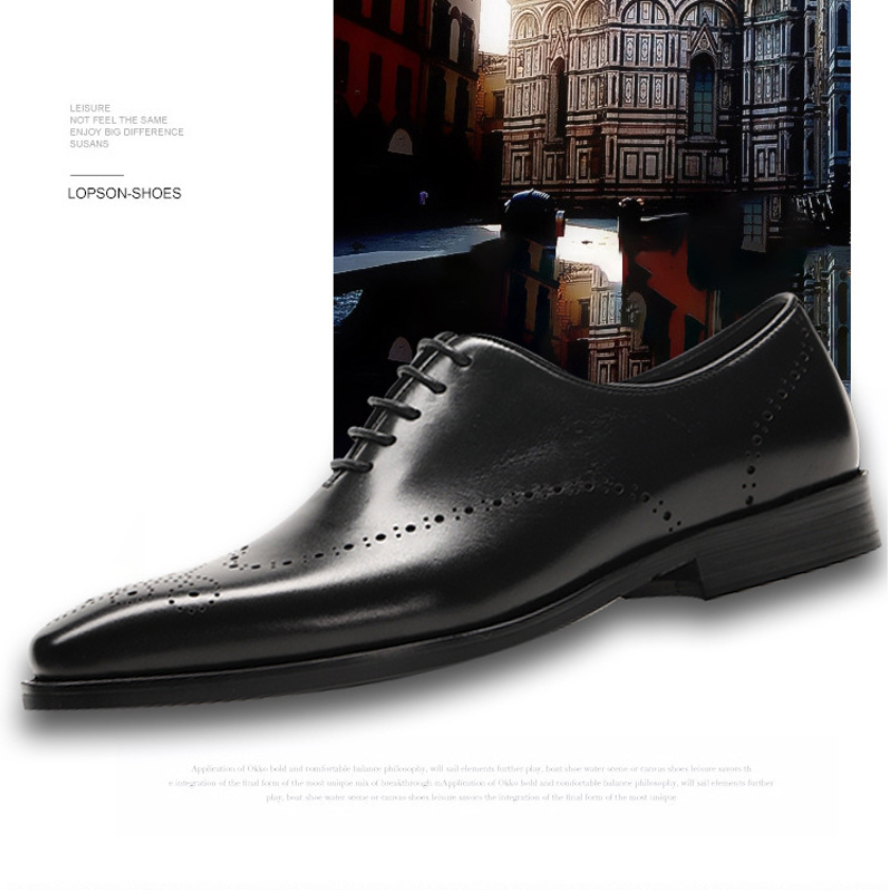 Cow Leather Genuine Dress Shoes