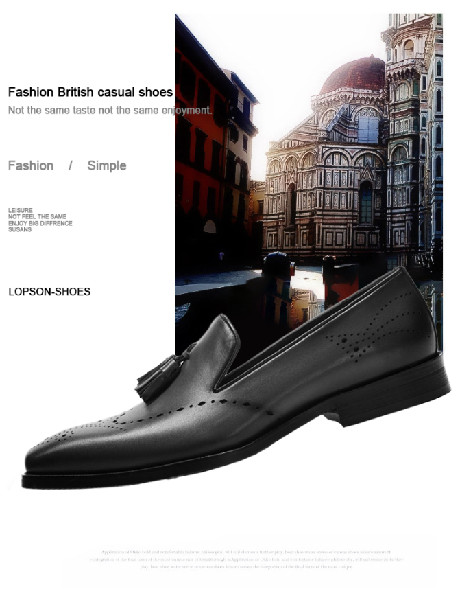 Fashion British Casual Men Shoes