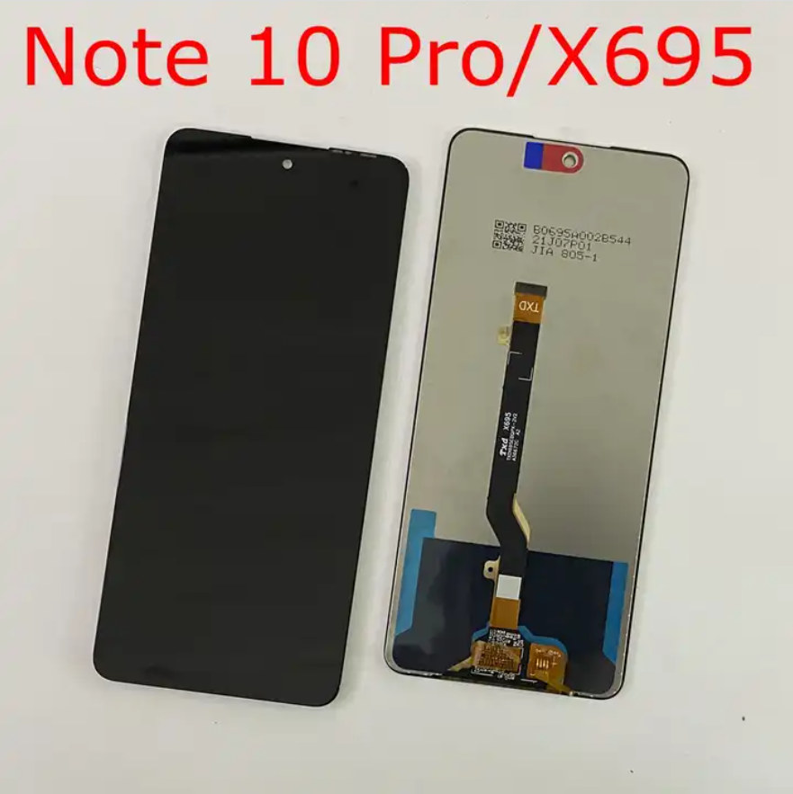 6.95" Pantalla Lcd for Infinix Note 10 Pro X695 X695D LCD Display with Touch Screen Digitizer For Note 10 Pro NFC X695C Ecran