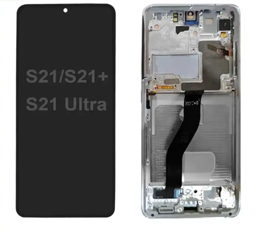 Pantalla LCD For Samsung Galaxy S21 S21 Plus S21 Ultra LCD with Frame Display Touch Screen Digitizer Assembly For G996 G991 G998