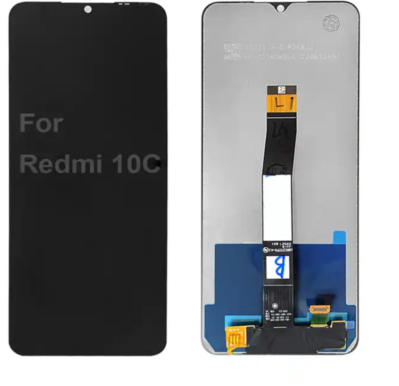 6.71" Original For Xiaomi Redmi 10C Lcd Display Con Marco For Redmi 10C Pantalla with Touch Screen Digitizer 220333QBI 220333QAG