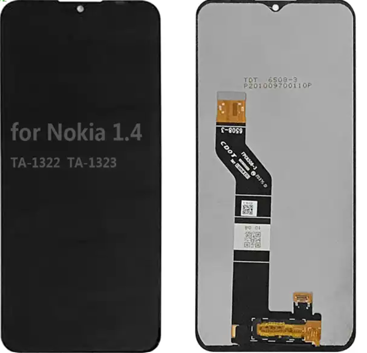 6.52" Pantalla Lcd for Nokia 1.4 TA-1322 TA-1323 LCD Display with Touch Screen Digitizer for Nokia1.4 Ecran LCD Sensor Completo