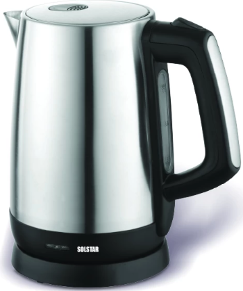 Solstar Electric Kettle, 1.7 Lts, S.Steel, 2200W