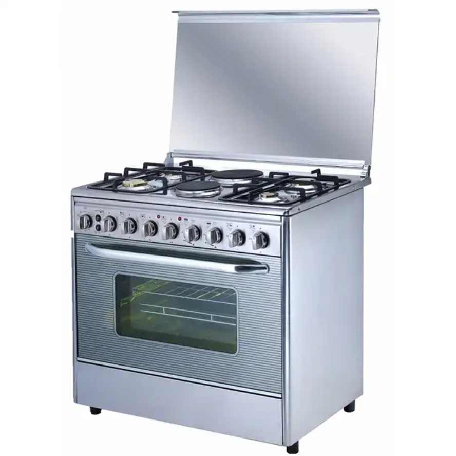 Freestanding 6 Burners Electric, Gas Cooker