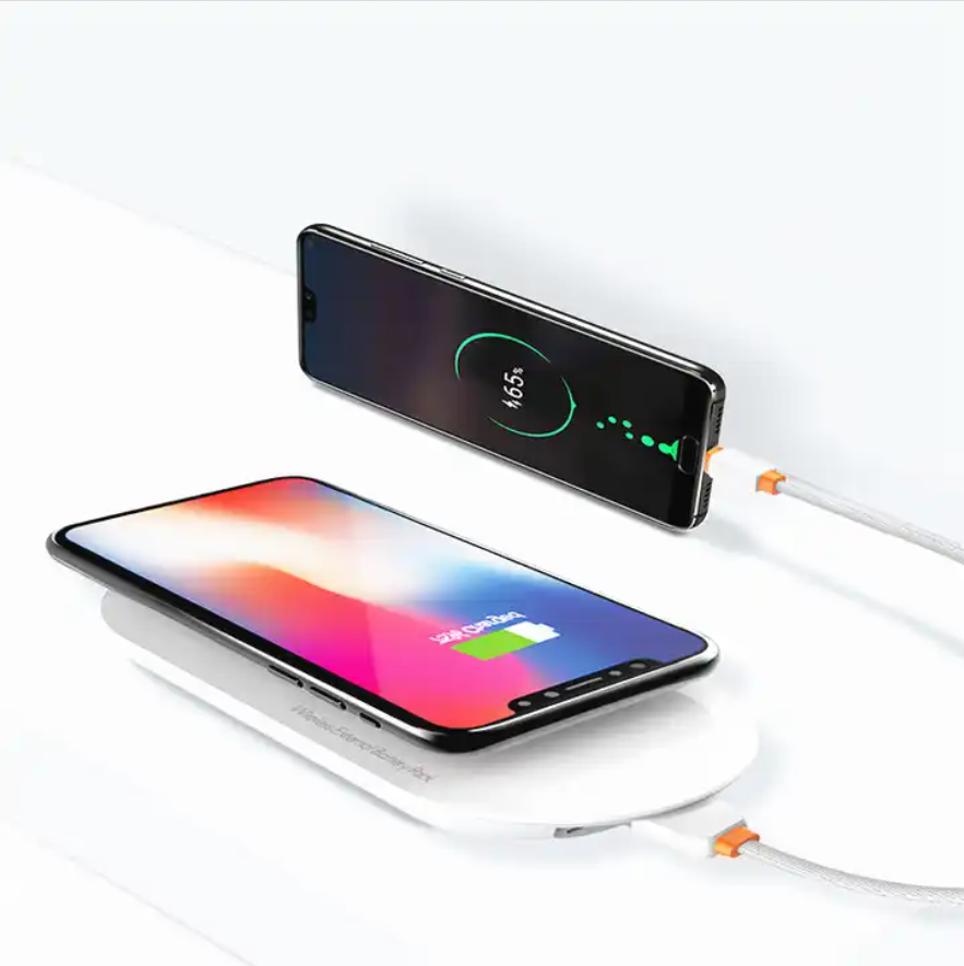 LDNIO Factory 10000mAh Universal Wireless Power Bank Charger for Smartphone