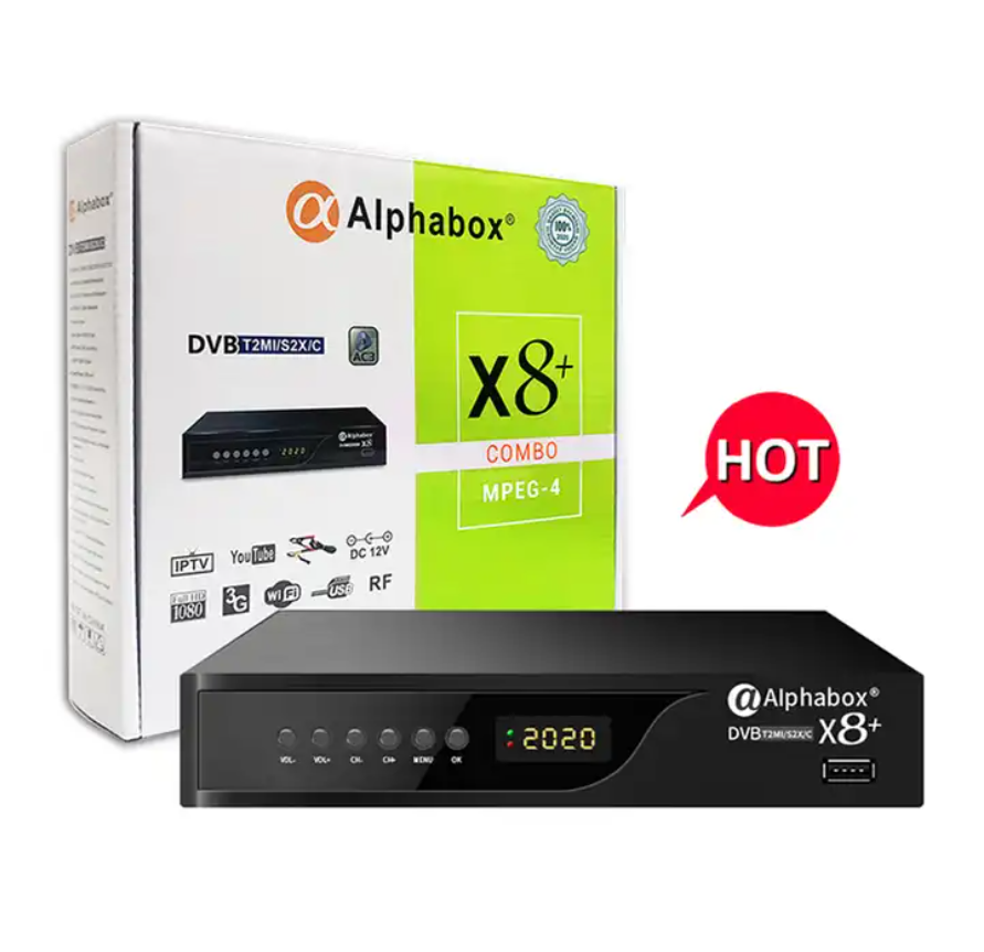 ALPHABO X8+ 4K Satellite TV Receiver