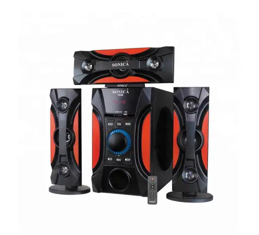 3.1 Home Theater Speaker System Subwoofer Speaker Portable Speaker With Wireless Microphone