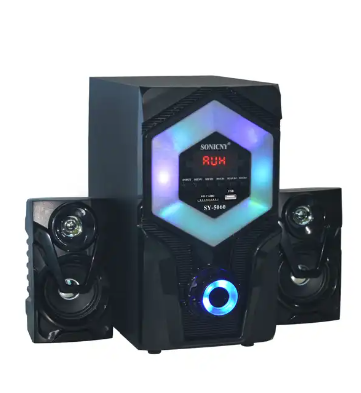 2.1 Home Theatre Speaker System Portable Speaker Surround Sound With Sound Recording System