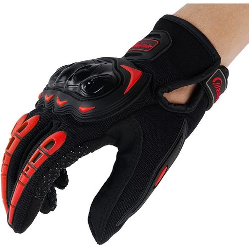 Riding Tribe Motorcycle Riding Gloves Touching Screen Hard Knuckle