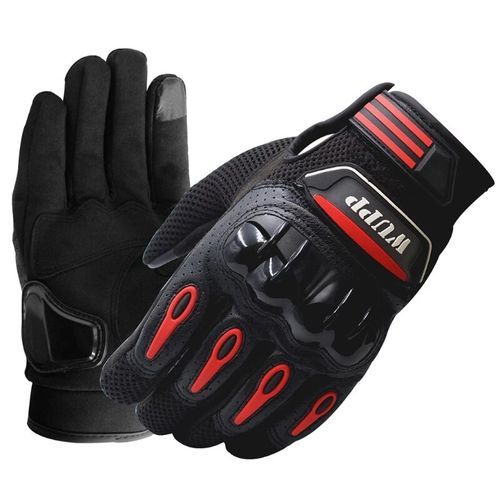 WUPP Motorcycle Riding Gloves Touching Screen Hard Knuckle