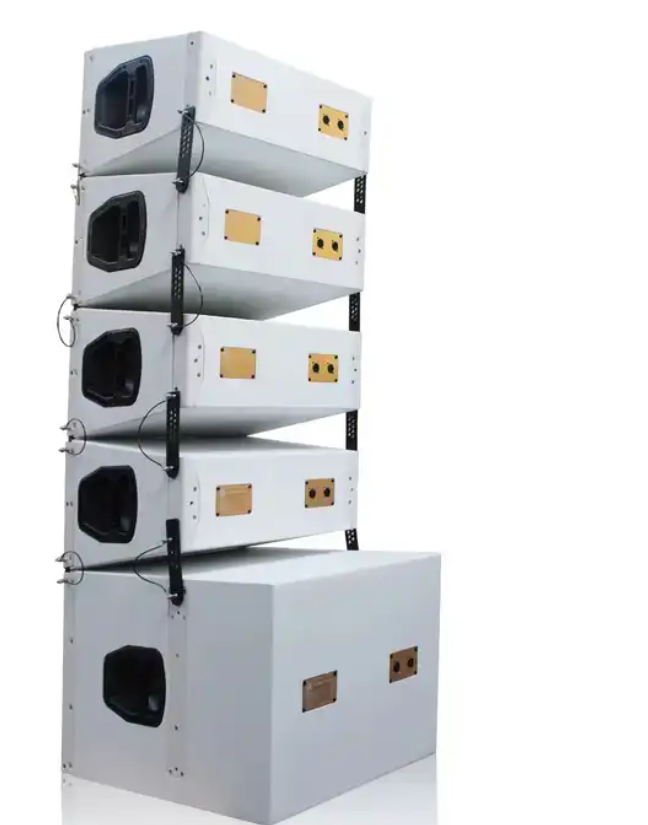 OEM Dual 10 inch professional sound system powered line array speaker stage audio customize equipment