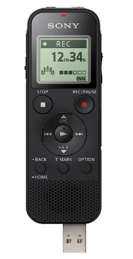 ICDPX470 SONY Digital Voice Recorders - Black