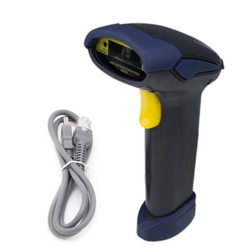 Handheld Bar Code 2D Reader - Black/Blue