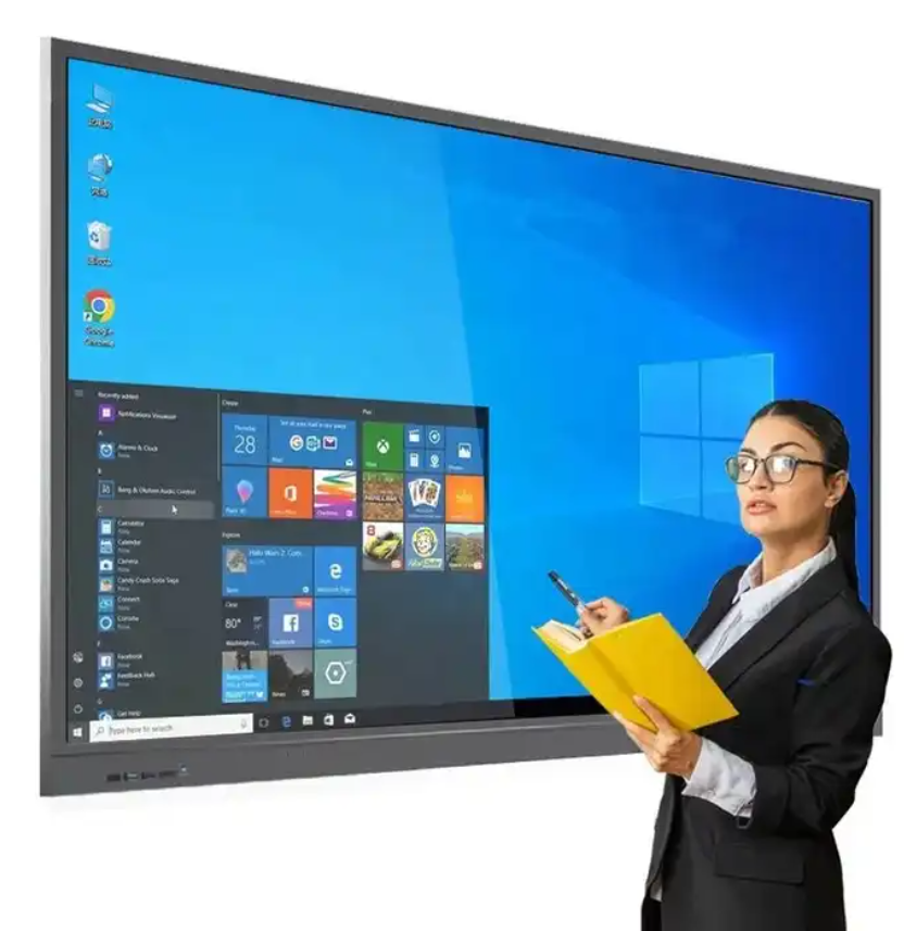 OEM /ODM Digital Whiteboard 4K Display 75 Inches Interactive Flat Panel Multi Touch Smart Board