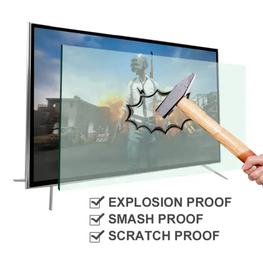 Tempered Explosion-Proof 85 Inch Smart TV