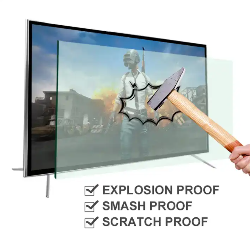 Tempered Explosion-proof 65 Inch Smart TV