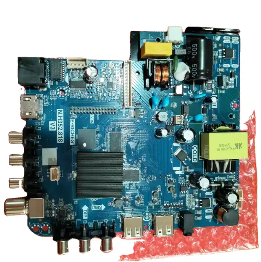 JHT TV Parts LCD TV PCB Control Mainboard high version 1G+8G N.H352.818 LED TV Smart mainboard