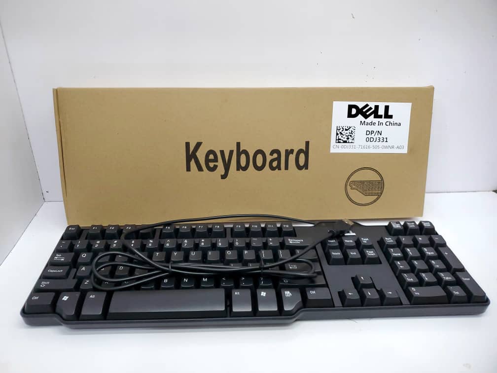 Dell Wired Keyboard - Black