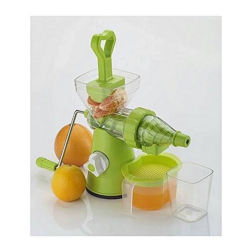 Nutritional Juice Machine/Manual Juicer – Green