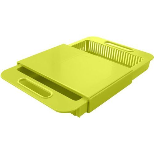 Outdoor Chopping Board and Drainer - Green