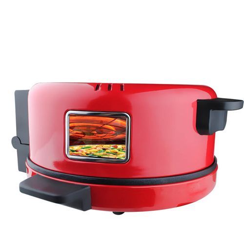 Pizza/Roti/BreadMaker Electric Pan Grill Roaster-Red.