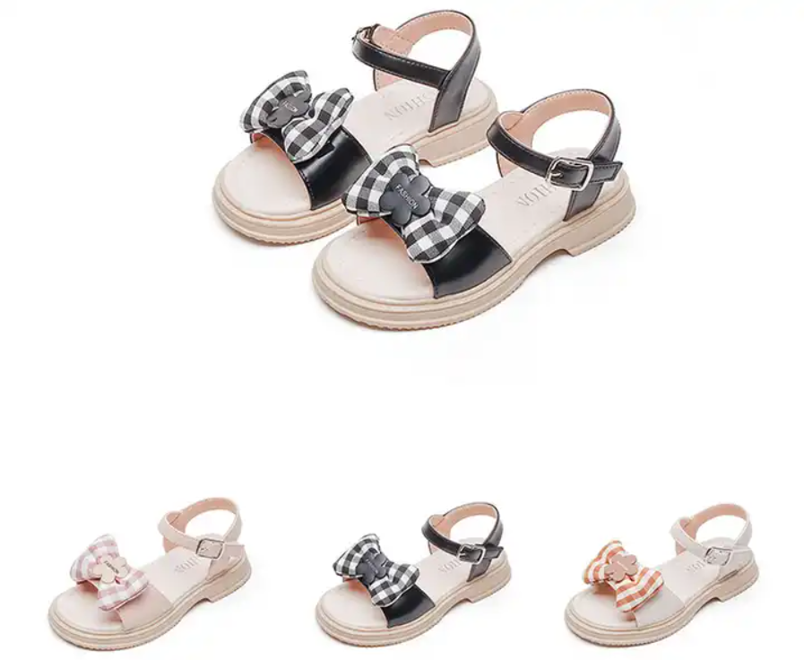 Soft Kids Girl Daily Wear Summer Monk-strap Sandals Shoes For Beach