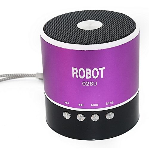 Robot Flash And Memory Card Speaker