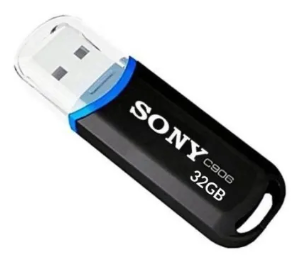 Sony 32GB USB Flash Disk - Black