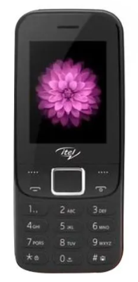 Original itel 5081, 2000mAh Battery, 2” Screen, Dual Sim, Rear Camera - Black